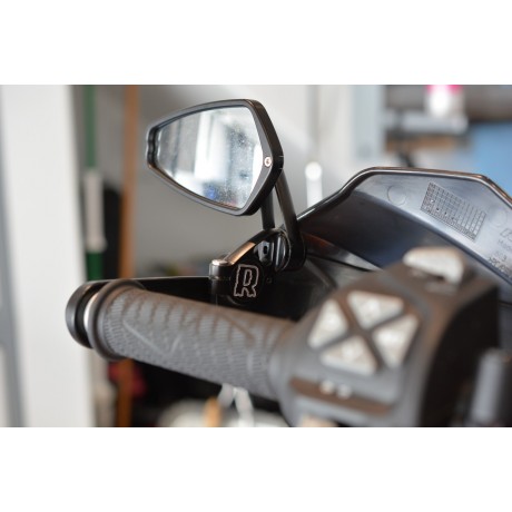 Black Rm Arrow Mirrors Rottweiler Mounts Does Not Quick Flip