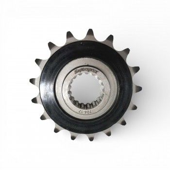 Rubber 17T front sprocket -...